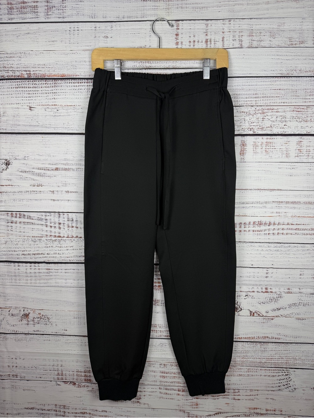 Prologue Black Jogger Pants XS High Rise Drawstring Cuffed - Picture 2 of 7